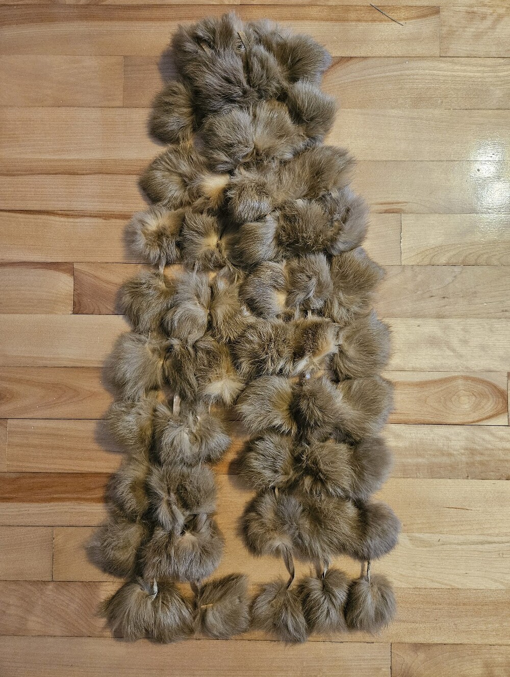 Lot Of 3 Old Fur Scarves Scarf Neck Wraps Drapes - Picture 4 of 12